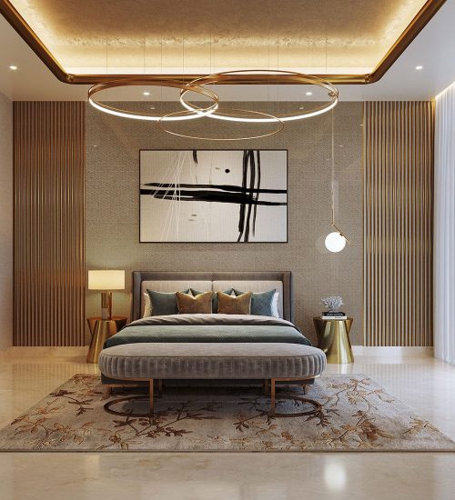 m3m crown bedroom interiors